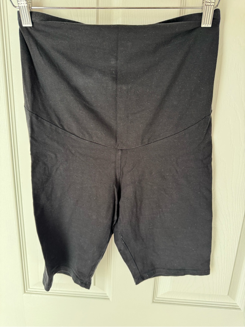High-Waist Black Women’s Bike Shorts